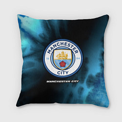 Подушка квадратная МАНЧЕСТЕР СИТИ Manchester City 5, цвет: 3D-принт