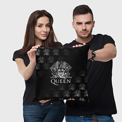 Подушка квадратная Queen pattern, цвет: 3D-принт — фото 2