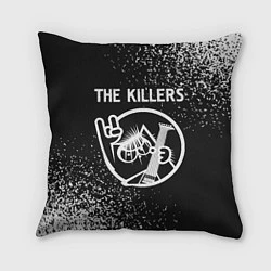Подушка квадратная The Killers - КОТ - Краска, цвет: 3D-принт