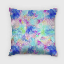 Подушка квадратная Градиент Листья Пальм, цвет: 3D-принт