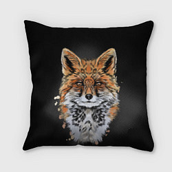Подушка квадратная Красивая лисица, цвет: 3D-принт