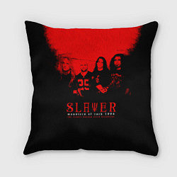 Подушка квадратная Monsters Of Rock 1994 - Slayer, цвет: 3D-принт