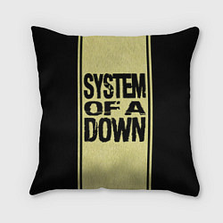 Подушка квадратная System of a Down: 5 Album Bundle, цвет: 3D-принт