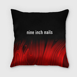 Подушка квадратная Nine Inch Nails Red Plasma