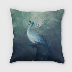 Подушка квадратная Beautiful Peacock, цвет: 3D-принт