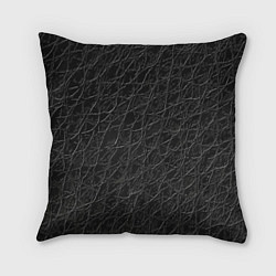 Подушка квадратная Имитация кожи - паттерн, цвет: 3D-принт
