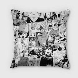 Подушка квадратная D Gray man pattern, цвет: 3D-принт