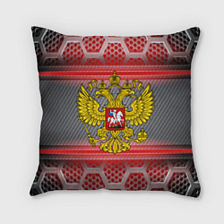 Подушка квадратная Россия будущего, цвет: 3D-принт
