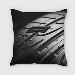 Подушка квадратная Formula 1 - dark theme, цвет: 3D-принт