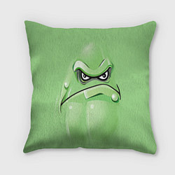 Подушка квадратная Plants vs Zombies Кабачок, цвет: 3D-принт