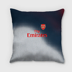 Подушка квадратная Arsenal logo абстракция, цвет: 3D-принт