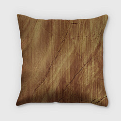Подушка квадратная Деревянная текстура, цвет: 3D-принт