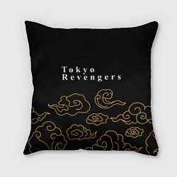 Подушка квадратная Tokyo Revengers anime clouds, цвет: 3D-принт