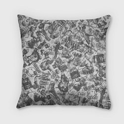 Подушка квадратная Nirvana style light, цвет: 3D-принт