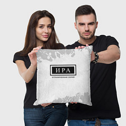 Подушка квадратная Ира: ограниченная серия, цвет: 3D-принт — фото 2
