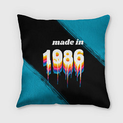 Подушка квадратная Made in 1986: liquid art