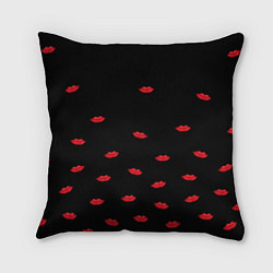 Подушка квадратная Поцелуи для любимого, цвет: 3D-принт