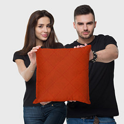 Подушка квадратная Ротанг текстура, цвет: 3D-принт — фото 2