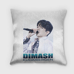 Подушка квадратная Dimash & Dears, цвет: 3D-принт