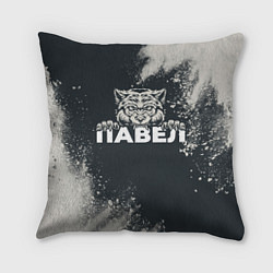Подушка квадратная Павел зубастый волк, цвет: 3D-принт