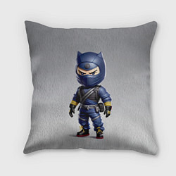 Подушка квадратная Маленький ниндзя - Япония, цвет: 3D-принт