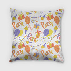 Подушка квадратная Party style, цвет: 3D-принт