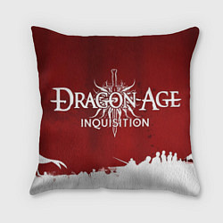 Подушка квадратная Dragon Age Inquisition art, цвет: 3D-принт