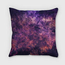Подушка квадратная Текстура - Purple galaxy, цвет: 3D-принт