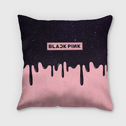 Подушка квадратная Blackpink - oil space, цвет: 3D-принт