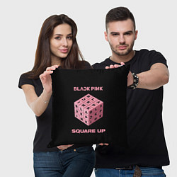 Подушка квадратная Blackpink Square up, цвет: 3D-принт — фото 2