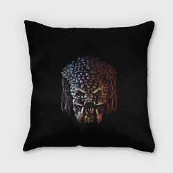 Подушка квадратная Predator - skull, цвет: 3D-принт