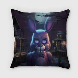 Подушка квадратная Bonnie FNAF, цвет: 3D-принт