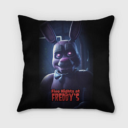 Подушка квадратная Five Nights at Freddys Bonnie, цвет: 3D-принт