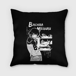 Подушка квадратная Бачира Мегуру - Блю лок, цвет: 3D-принт