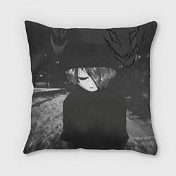 Подушка квадратная Deadinside, цвет: 3D-принт