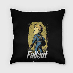 Подушка квадратная Fallout boy, цвет: 3D-принт