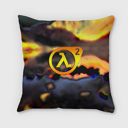 Подушка квадратная Half-life maps, цвет: 3D-принт