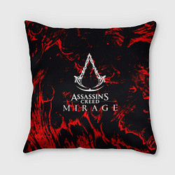 Подушка квадратная Assassins Creed кровь тамплиеров, цвет: 3D-принт