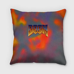 Подушка квадратная Дум планета марс, цвет: 3D-принт