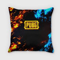 Подушка квадратная Pubg storm искры