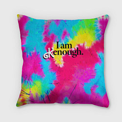 Подушка квадратная I am kenough - meme, цвет: 3D-принт