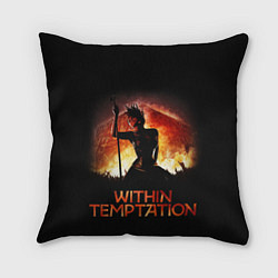 Подушка квадратная Within Temptation Sharon, цвет: 3D-принт