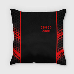 Подушка квадратная Audi sport geometry, цвет: 3D-принт
