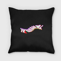 Подушка квадратная Чушпанка волна, цвет: 3D-принт