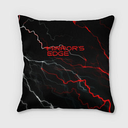 Подушка квадратная Mirrors edge молнии
