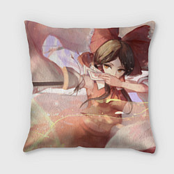 Подушка квадратная Touhou Project Рейму fight, цвет: 3D-принт