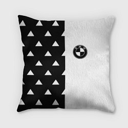 Подушка квадратная BMW геометрия, цвет: 3D-принт