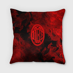 Подушка квадратная Милан огненый стиль, цвет: 3D-принт