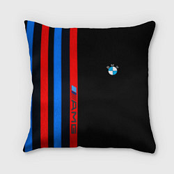 Подушка квадратная BMW amg sport, цвет: 3D-принт