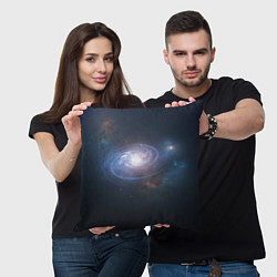 Подушка квадратная Спиральная галактика, цвет: 3D-принт — фото 2